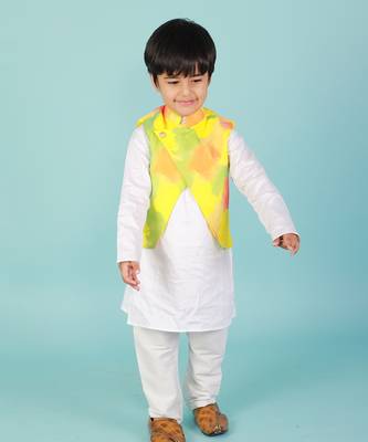 Colour Splash Nehru Jacket Set 6