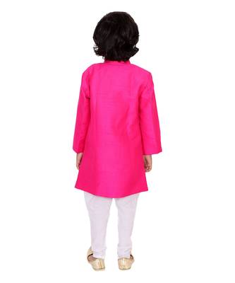 Pink Hand Embroidered Sherwani Set 2
