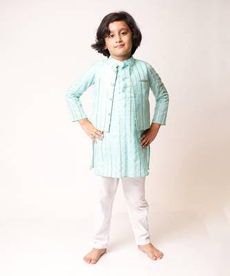 Sky Blue Kurta Set 1