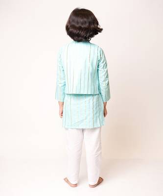 Sky Blue Kurta Set 3