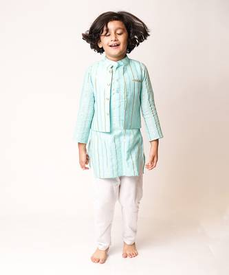 Sky Blue Kurta Set 5
