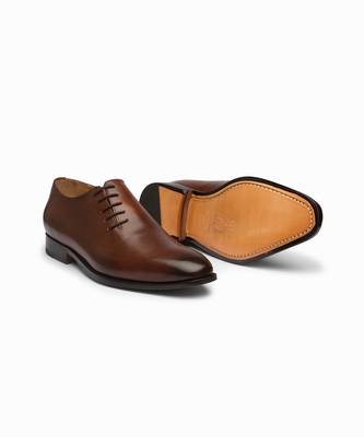 Brown Full Grain Calf Leather Uppers  Shoes 5