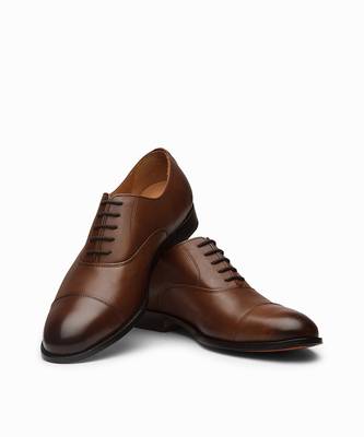 Dark Brown Full Grain Calf Leather Uppers  Shoes 4