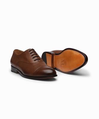 Dark Brown Full Grain Calf Leather Uppers  Shoes 5