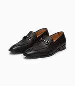 Black Grain Full Grain Calf Leather Uppers  Shoes