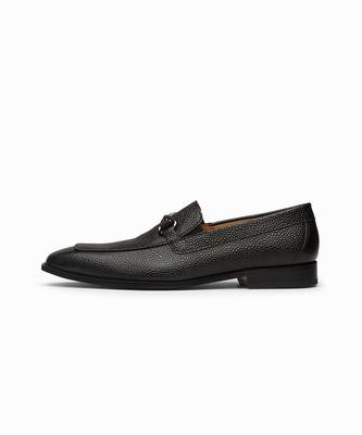 Black Grain Full Grain Calf Leather Uppers  Shoes 3