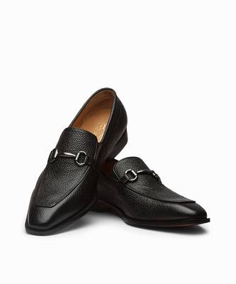 Black Grain Full Grain Calf Leather Uppers  Shoes 4