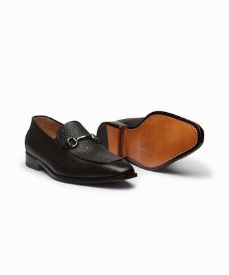Black Grain Full Grain Calf Leather Uppers  Shoes 5