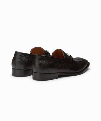 Black Grain Full Grain Calf Leather Uppers  Shoes 6