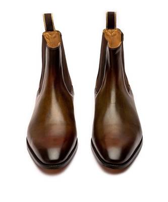Olive & Brown Full Grain Calf Leather Uppers  Shoes 5