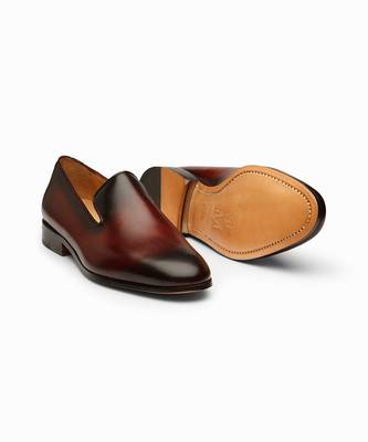 Oxblood And Black Full Grain Calf Leather Uppers  Shoes 4