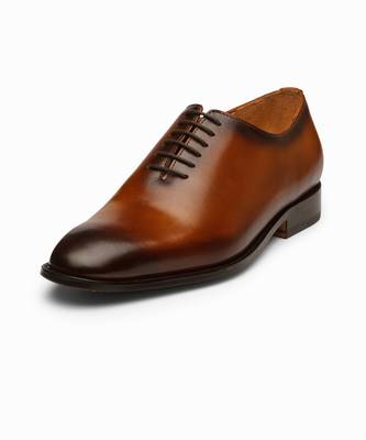 Brown Full Grain Calf Leather Uppers  Shoes 2
