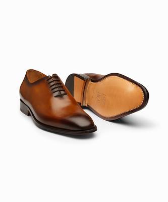 Brown Full Grain Calf Leather Uppers  Shoes 4