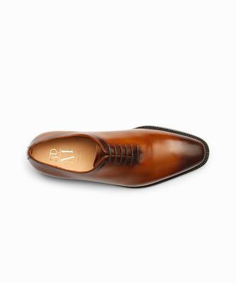 Brown Full Grain Calf Leather Uppers  Shoes 8