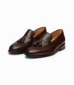 Dark Brown Full Grain Calf Leather Uppers  Shoes
