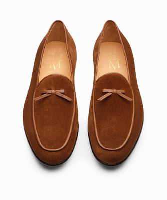 Cognac Full Grain Calf Leather Uppers  Shoes 6