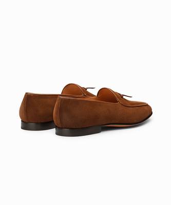 Cognac Full Grain Calf Leather Uppers  Shoes 7