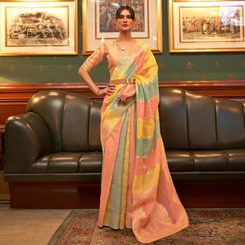 Kenzo Organza Party Wear Sequins Saree Collection 1