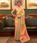 Kenzo Organza Party Wear Sequins Saree Collection