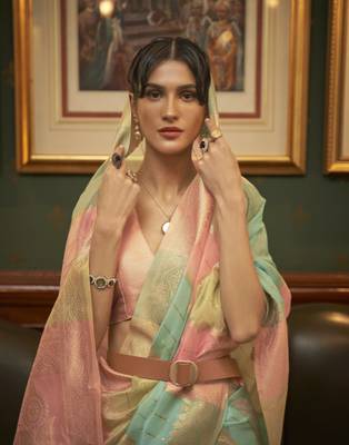 Kenzo Organza Party Wear Sequins Saree Collection 2