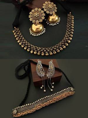 Binnis wardrobe Gold plated and Dual tone jewellery set 1