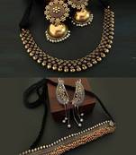 Binnis wardrobe Gold plated and Dual tone jewellery set