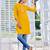 Yellow Colour Short Kurti For Girlish Office Looks