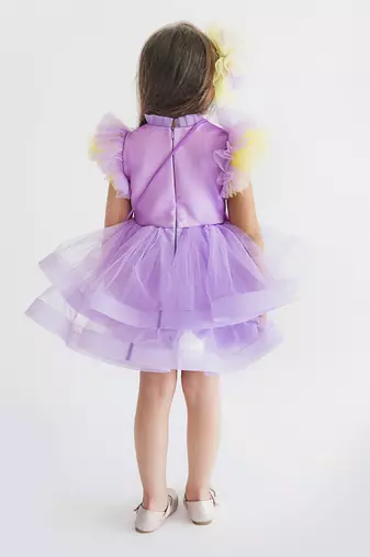 Rainbow Lavender Dress