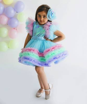 Zoe Sequins Multi Colour Dress 1