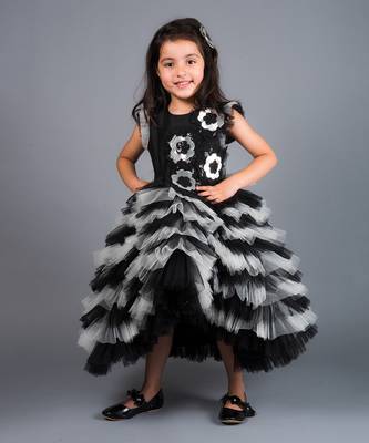 Black Garnet Princess Gown 1