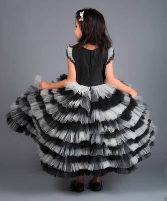 Black Garnet Princess Gown 2