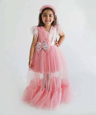 Peach Maisha Princess Gown 3