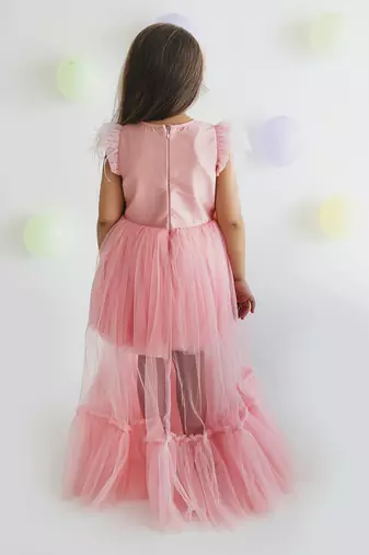 Peach Maisha Princess Gown