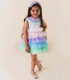 Rosy Unicorn Colour Dress