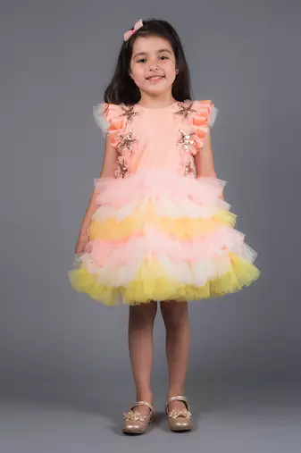 Eliza Multicolor Star Dress