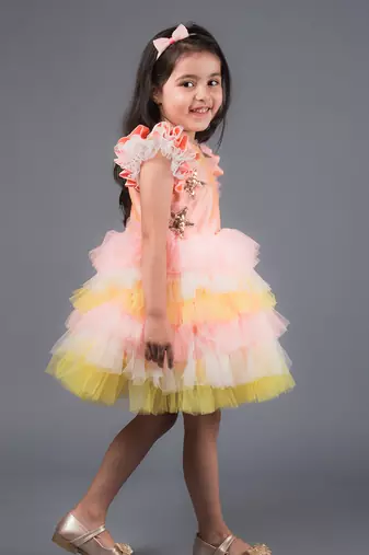 Eliza Multicolor Star Dress