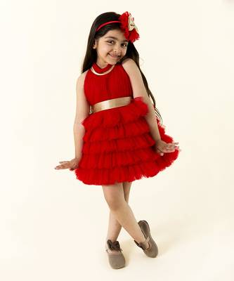 Rubellite Red Princess Dress 1