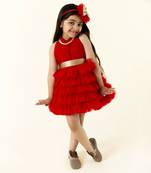 Rubellite Red Princess Dress