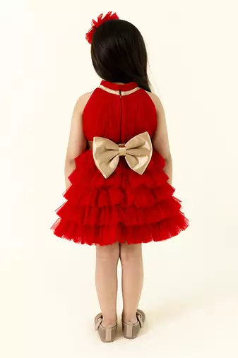 Rubellite Red Princess Dress