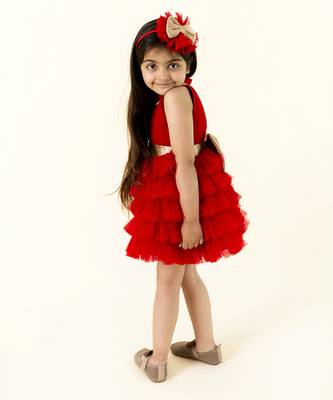 Rubellite Red Princess Dress 5