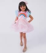 Rainbow Baby Pink Dress