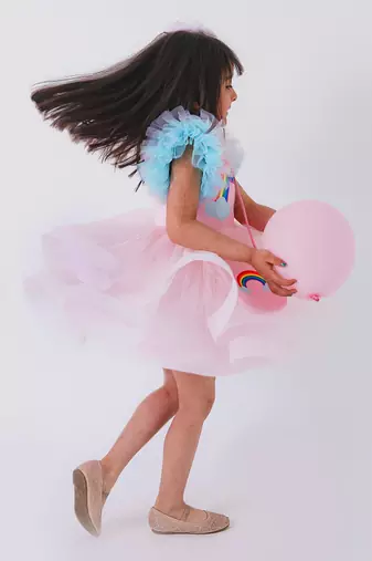 Rainbow Baby Pink Dress