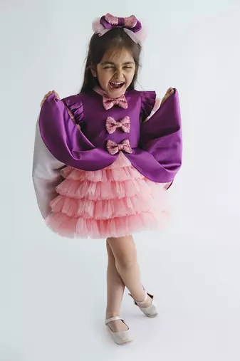 Purple Orla Princess Dress
