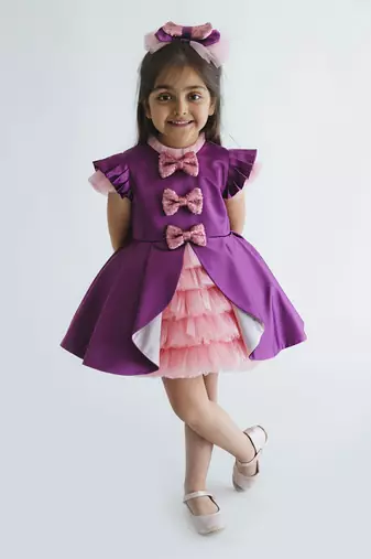 Purple Orla Princess Dress