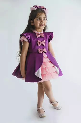 Purple Orla Princess Dress