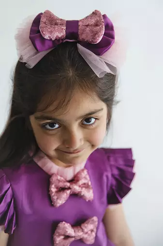 Purple Orla Princess Dress