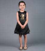 Black Alley A Line Dress