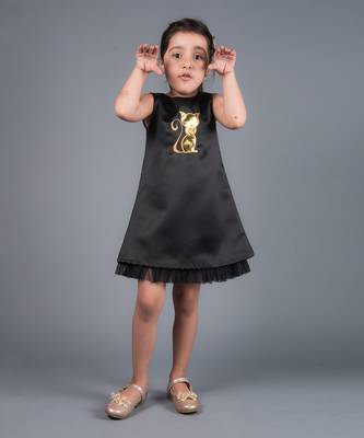 Black Alley A Line Dress 2