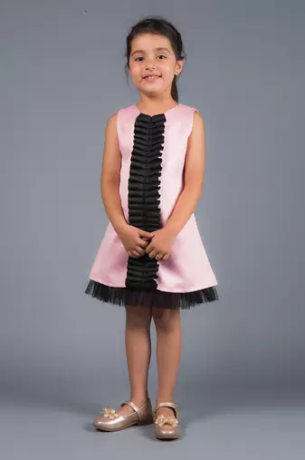 Pink Roseate A Line Dress