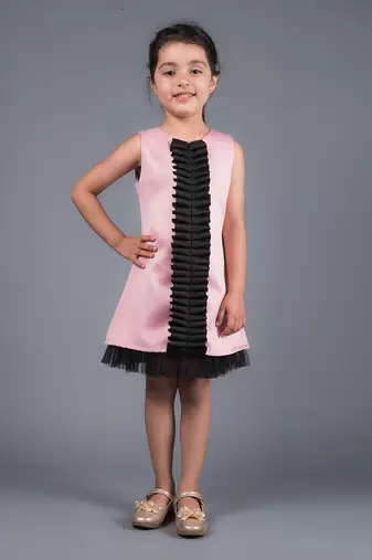 Pink Roseate A Line Dress